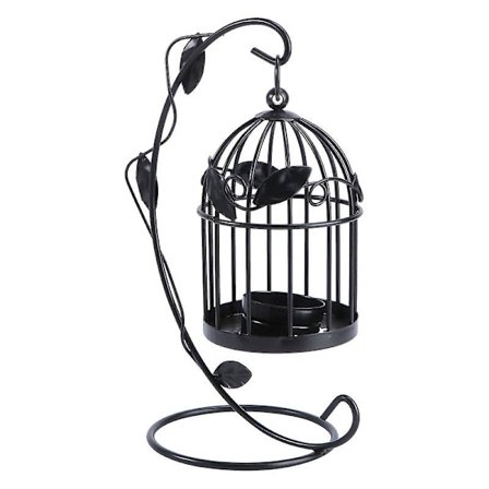1 stk. Hængende fuglebur stearinlysholder Chic stearinlysstativ Festiva