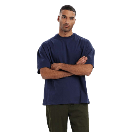 Resteröds Oversize Tee T-shirts Herr Blå XS