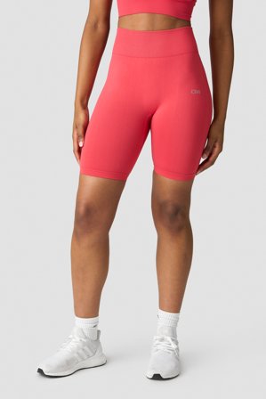 Define Seamless Biker Shorts Wmn Raspberry