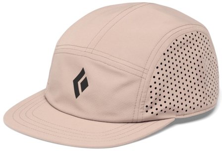 Black Diamond 5-Panel Synthetic Cap Pale Mauve/Black Icon Logo - Capser