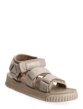 Neo Bungy Shoes Summer Shoes Flat Sandals Beige Shaka