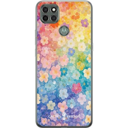 Kompatibelt Mobildeksel til Motorola Motorola Moto G9 Power Cactus and Friends – RainbowBloom