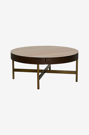 Nordic Furniture Group - Kaffebord Brunel 90 - Beige - Sofaborde - Fra Homeroom