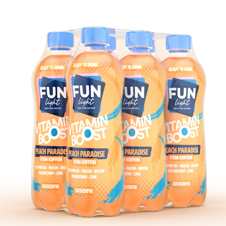 6 x FUN Light Vitamin Boost 500 ml