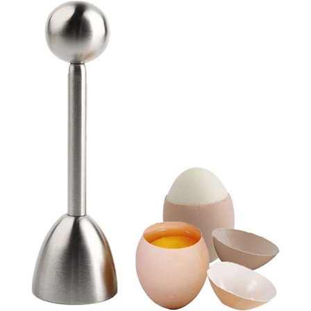 Egg-skallseparator, Egg Topper, Egg-skallkutter, Rustfritt