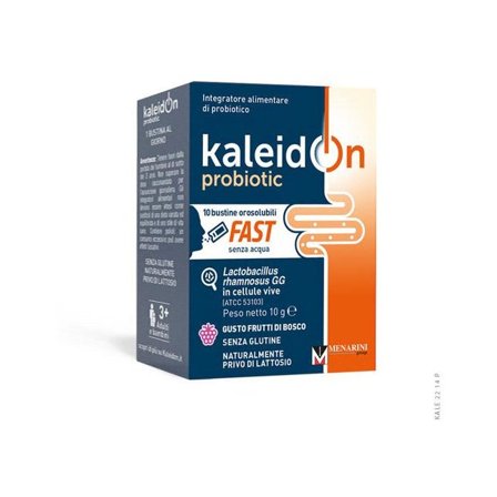Kaleidon Probiotic Fast Frutti Di Bosco 10 Bustine Orosolubili