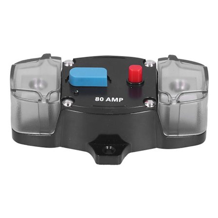 80A Automatisk Sikringsafbryder Smelte Sikring Overbelastningsbeskyttelse til Bil Marine Både Lyd Video System