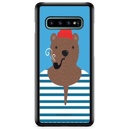 Bjornberry Skal Samsung Galaxy S10 Plus - Hipster Björn