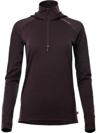 Aclima LightWool 180 Hoodie W's Chocolate Plum