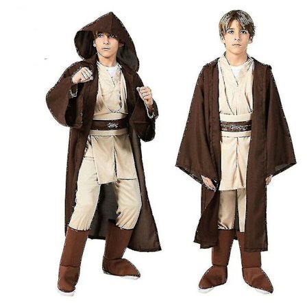 Jedi Warrior komplet sæt cosplay kostume til børn Z
