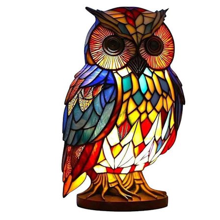 15cm Drage Skilpadde Ugle Dyre Bordlampe