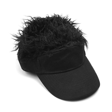 Baseball Caps Hår Visir Caps Toupee Parykk Hatt Golf Solhatter Nyhet Baseball Caps For
