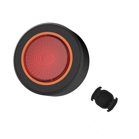 Intelligent Cykel Bakljus LED Varningslampa Magnetisk Cykelsäkerhet Broms Bakljus Sensor Cyklar Bakre Lampa