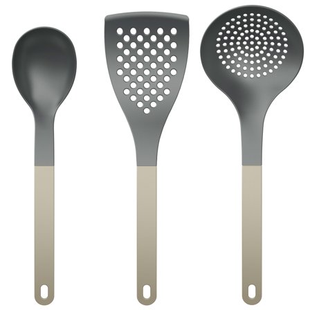 Rosti 2 Optima keittiövälinesarja 3 osaa, humus