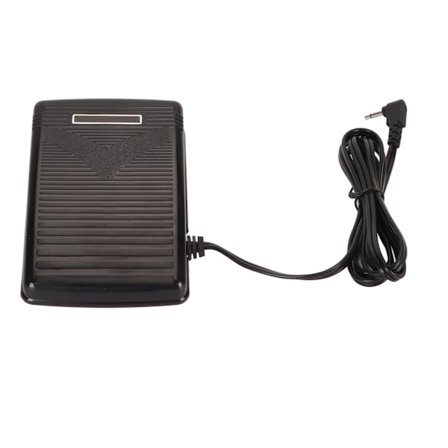 Sy maskin pedal med strömkabel DC15V variabel hastighetsfotkontroll med halkfri botten för 80HP 60HR JD2012