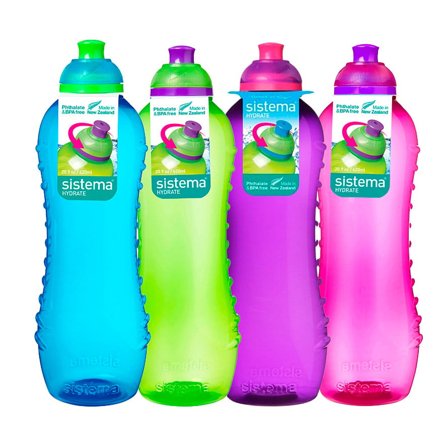 Sistema Twist'N 'Sip Drikkeflaske Assorteret/ 620 ml, Sport & Velvære, Drikkedunke & Shakers, Drikkedunke