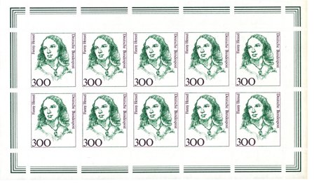 Tyskland 1989 - MICHEL V1433 - Postfrisk