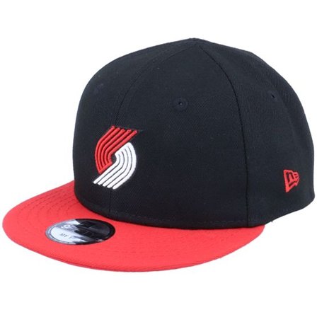 New Era - NBA Svart snapback Keps - Kids Portland Trail Blazers My 1St 9FIFTY Black/Red Strapback @ Hatstore