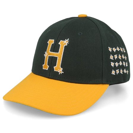 HUF - Groen adjustable Cap - Anniversary 6 Panel Hat Green Adjustable @ Hatstore
