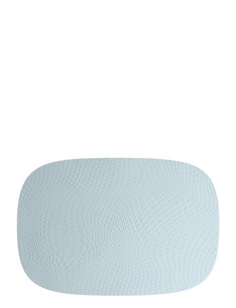 Karim Rashid Aqua Dækkeserviet 95% Genbrugslæder 1 Stk 45,0X30,6 Cm Blue Aida