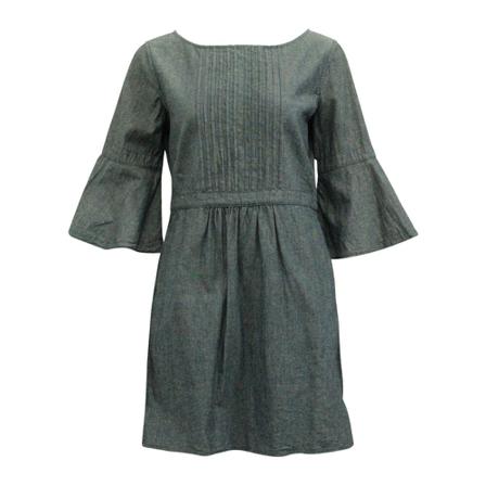 Burberry Vintage - Vintage Klänningar - Blå - Dam - Storlek: S, Dam, Storlek: S