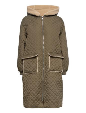 Poline Jacket Green A-View