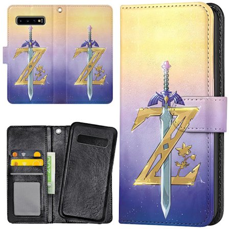 Samsung Galaxy S10 Plus - Plånboksfodral/Skal Zelda