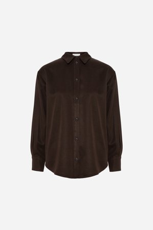 CAMILLA PIHL - Iris Shirt - Dark brown - 44