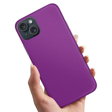 iPhone 15 Plus - Deksel/Mobildeksel Lilla
