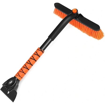 Bil Snøbørste med Isskraber til Forrude med Skumhåndtag Aftagelig Sneskraber