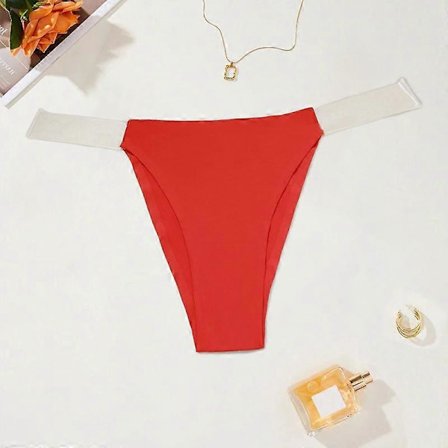 Sømløs usynlig truse for kvinner, gjennomsiktig midjestropp, sexy stringtruser Xs S M