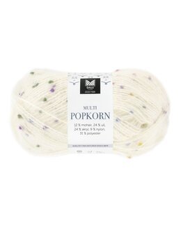 Lanka Multi Popkorn Valkoinen
