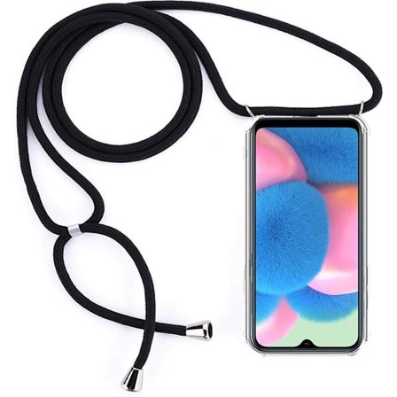 Mobilskal Lämpligt för: Samsung Galaxy A50 med sladd - Halsbandsskal - Anti-chock