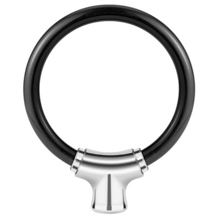 Svart - Sykkellås, kabellås, sykkellås med nøkkel, elektrisk