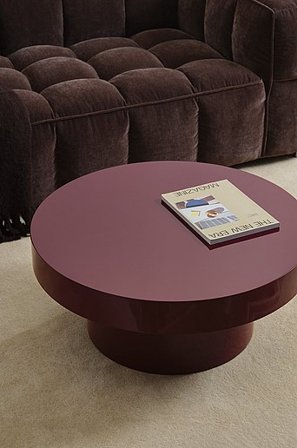 Jotex - Stolik Kawowy Burgundia - ARADA - Kup Stoliki dostawiane do sofy firmy Jotex