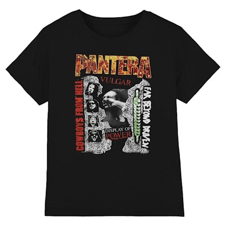 Pantera Dam/Dam 3 Album Bomull T-shirt XXL Svart