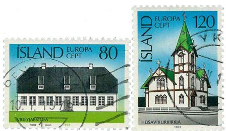 Island - AFA 531-532 - Stemplet