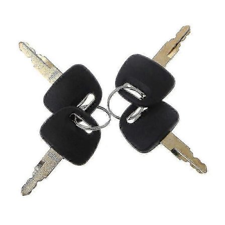 4 stk. tændingsnøgler til gravemaskiner til Hitachi & Hitachi ZAX Grab BU0028 [DB]