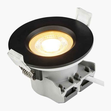 Inbyggnadsspot LED IP65 svart