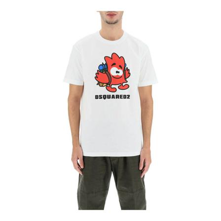 Dsquared2 T-Shirts Hvid, Herre