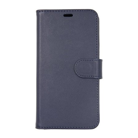 iPhone X/XS Plånboksfodral Läder med Stativ - Blå