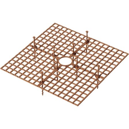 2 kpl kukkaruukun suojusverkko, 30 cm leikattava, neliönmuotoinen ruskea kukkaruukkuverkko