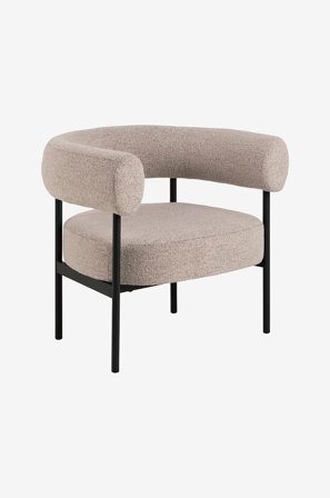 AC Design Furniture - Oakfield lounge stol - Beige - Lænestole - Fra Homeroom