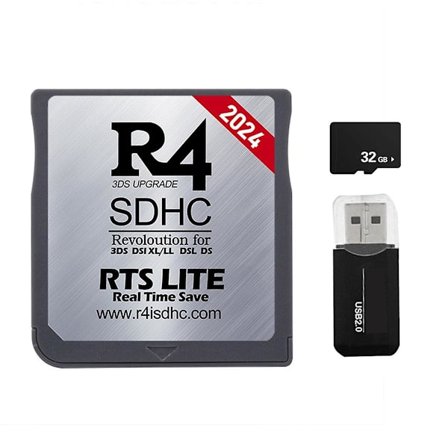 2024 R4-kort R4 SDHC-adapter Flash-kort 32G 300 i 1 for DSL XL/LL Secure Digital Memory Card C