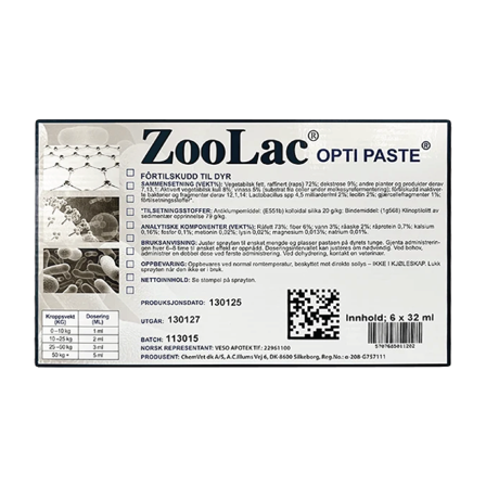 Zoolac Opti Paste, 6x32 ml