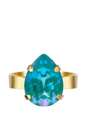 Caroline Svedbom Mini Drop Ring - Gold - ONE SIZE