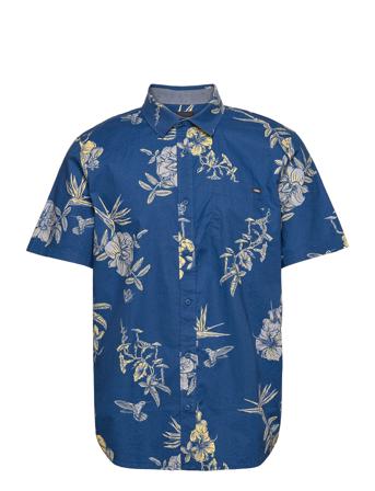 Essential Floral Woven Kortärmad Skjorta Multi/mönstrad VANS