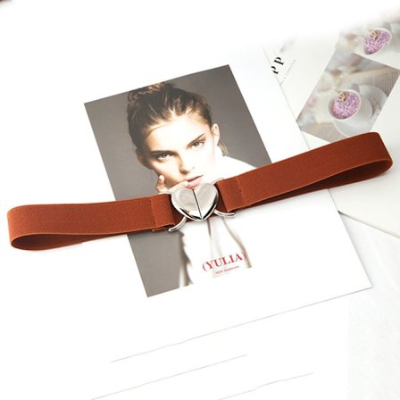 Joustavat vyöt Love Heart Metal solki vyötärö mekko pusero Decor