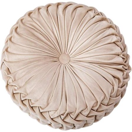 Pude til sofa Dekorativ 3D græskar Rund fløjls pude