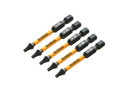 Dewalt DT7394T-QZ Torsjonsbits T15, 57 mm, 5-pakning, Maskintilbehør & forbruk